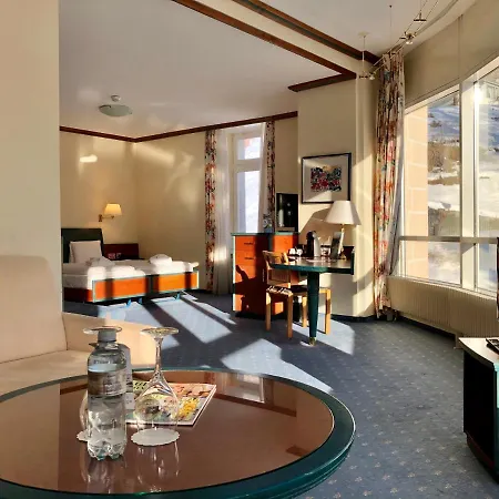 Thermal & Walliser Alpentherme Otel Leukerbad